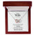 To My Wife-Love You Always Interlocking Hearts Necklace