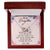 To My Daughter Interlocking Hearts Necklace Message Card