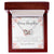 To My Bonus Daughter Necklace Interlocking Hearts Necklace