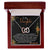 Gift For Daughter Interlocking Hearts Necklace