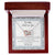 To My Sister-In-Law Interlocking Hearts Necklace