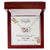 Special Gift For Daughter- Interlock Heart Necklace- With Message Card! Interlocking Hearts Necklace