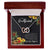 Girlfriend Interlocking Hearts Romantic Necklace Gift For Valentine'S Day Interlocking Hearts Necklace