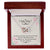 Mom - Times Slips By And Life Goes On But From My Heart You'Re Never Gone - Interlocking Heart Necklace Interlocking Hearts Necklace