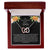 In Loving Memory Baby Necklace Interlocking Hearts Necklace