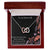 To My Wife Interlocking Hearts Necklace