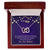 To My Wife Necklace Interlocking Hearts Necklace