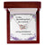 You Held My Hand For Moment Necklace Interlocking Hearts Necklace