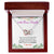 Love My Bonus Daughter Interlocking Hearts Necklace