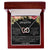 To My Daughter Interlocking Hearts Necklace
