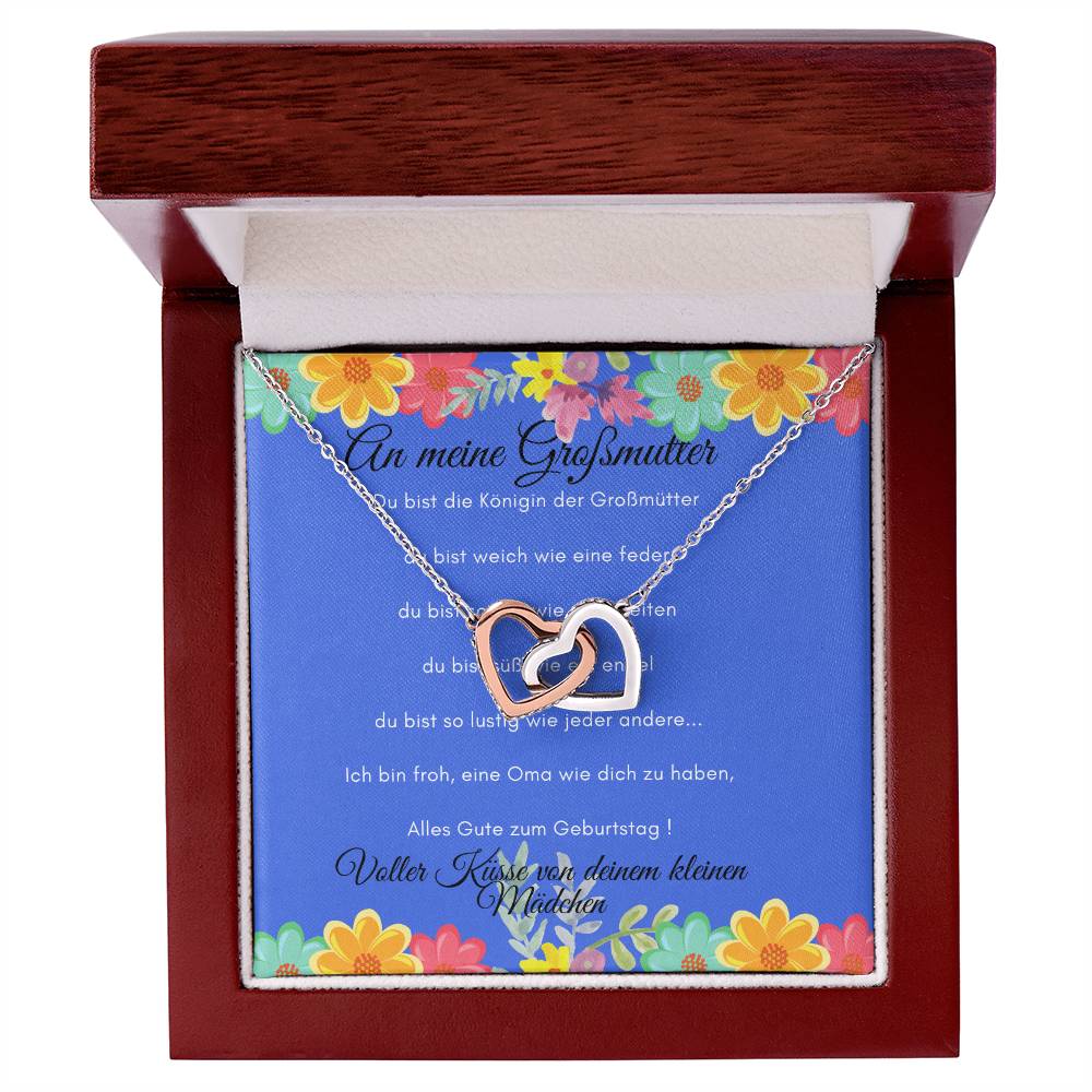 Großmutter Deiner Enkelin3 Interlocking Hearts Necklace