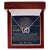 To My Daughter - Interlocked Hearts Necklace Interlocking Hearts Necklace