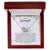 To My Granddaughter From Grandma Interlocking Heart Necklace Interlocking Hearts Necklace
