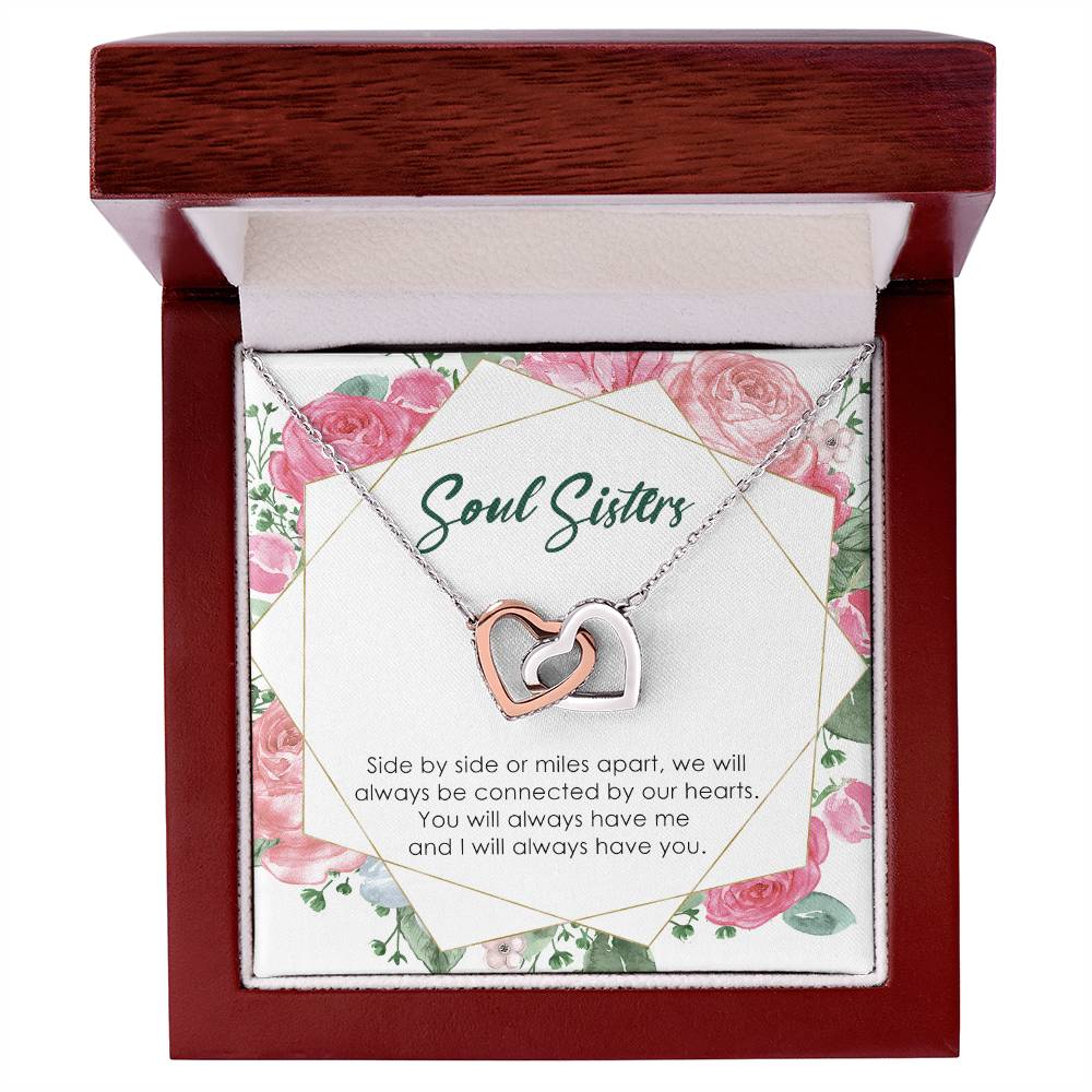 Interlocking Hearts - Soul Sisters Interlocking Hearts Necklace
