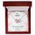 To My Mom - Interlocking Hearts - Gift For Mom - Forever Grateful Interlocking Hearts Necklace