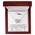 To My Mom Necklace Interlocking Hearts Necklace