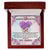 To My Granddaughter Necklace - The Most Beautiful Chapters - Gift For Granddaughter Granddaughter Interlocking Hearts Necklace