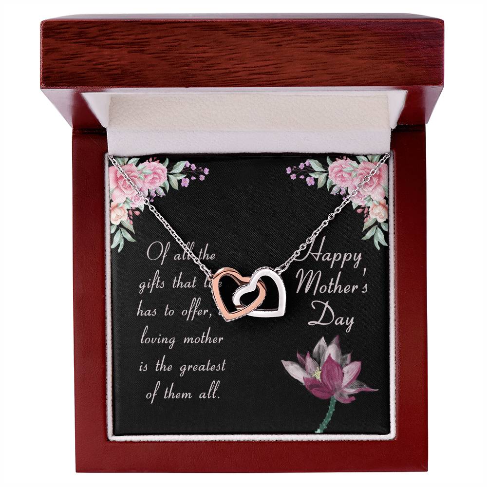 Of All The Gifts - Interlocked Hearts Interlocking Hearts Necklace