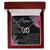 To My Mom Interlocking Hearts Necklace Message Card