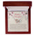 To My Daughter - Interlocking Hearts Necklace