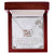 To My Mom Interlocking Hearts Necklace Message Card