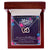 Happy Mother'S Day Interlocking Hearts Necklace