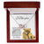 Love Gift For Granddaughters From Grandma - Interlocking Hearts Necklace