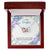 To My Daughter From Dad Interlocking Hearts Necklace