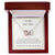 To My Soul Sister Interlocking Hearts Necklace