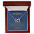 To My Daughter - Heart & Soul - Necklace Interlocking Hearts Necklace