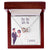 To My Future Wife - Interlocking Hearts Luxury Lovecube Interlocking Hearts Necklace