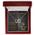 To My Beautiful Granddaughter - Love And Light - Interlocking Hearts Necklace