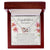 Graduation Congratulations Daughter Interlocked Hearts Necklace Interlocking Hearts Necklace