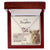 To My Daughter Necklace Gift From Mom On Birthday Graduation Daughter Grown Up Daughter Interlocking Hearts Necklace
