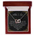To My Mother In Law Thank You For Raising The Man I Love Heart Necklace Interlocking Hearts Necklace