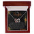 Gift For Daughterdouble Hearts Necklace For Daughter Interlocking Hearts Necklace