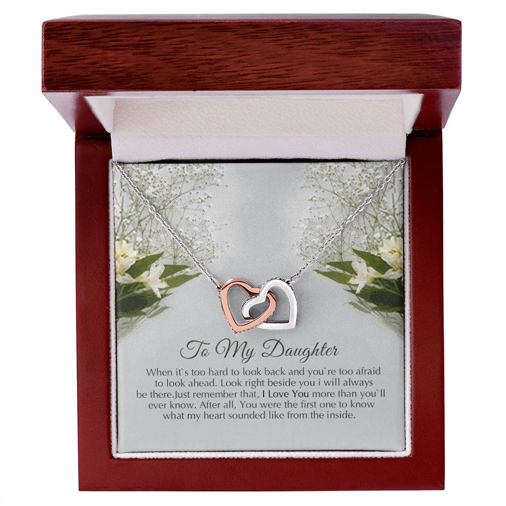 Interlocking Heart Necklace For Daughter Interlocking Hearts Necklace