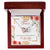 To My Fiancee - I Am So Lucky To Have Found You - I Love You Interlocking Hearts Necklace