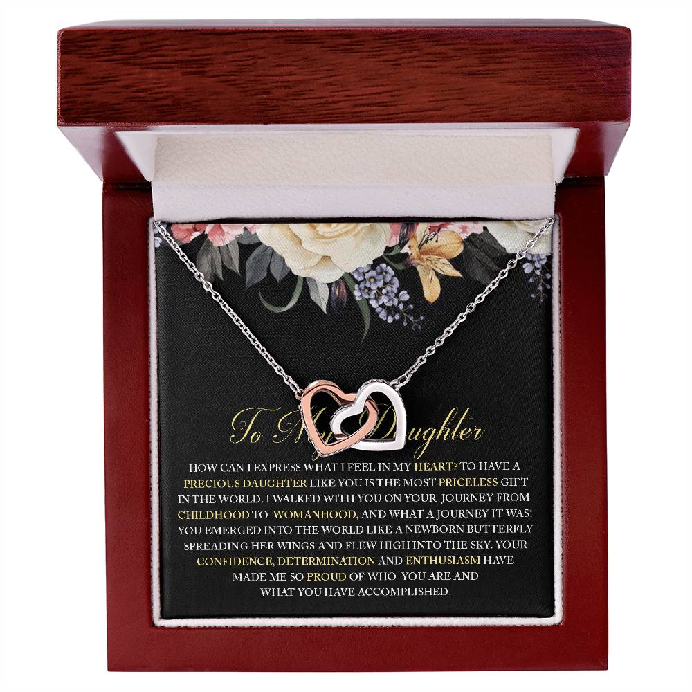 Precious Daughter - Interlocking Hearts Interlocking Hearts Necklace