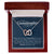 Special Gift For Granddaughter - Interlocking Heart Necklace Interlocking Hearts Necklace