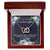 To My Wonderful Granddaughter Our Hearts Will Always Be Connected Necklace Gift From Grandmother Gift From Grandfather Interlocking Hearts Necklace