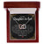 To My Daughter-In-Law You'Re Also My Daughter In Heart Interlocking Hearts Necklace