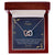 To My Daughter - I Am So Proud Of The Person You Are Today - Interlocking Hearts Necklace