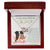 To My Best Friend We Did It - Necklace Interlocking Hearts Necklace