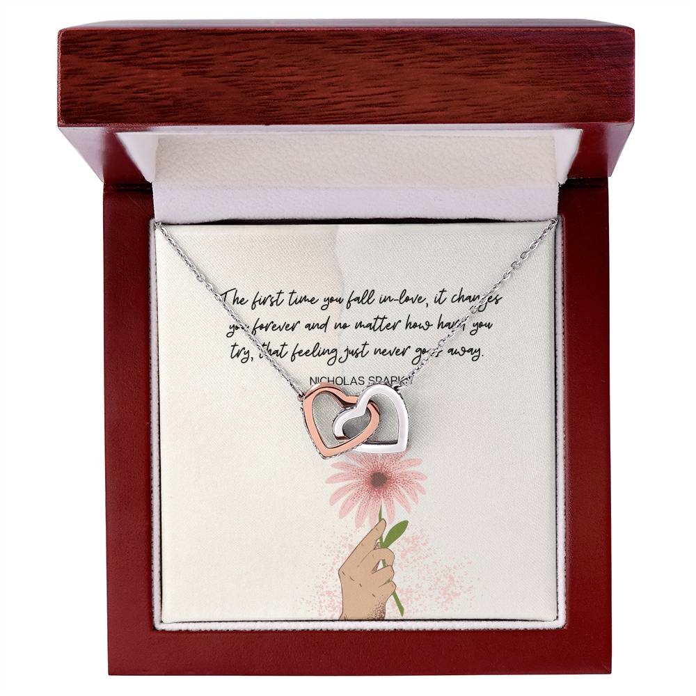 Daughter Interlocking Hearts Necklace