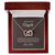 Personalized Heart Necklace And Jewelry Box Interlocking Hearts Necklace
