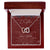 To My Daughter Interlocking Hearts Necklace Message Card