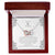 Aunt & Niece - An Unbreakable Bond Interlocking Hearts Necklace