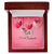 To My Soulmate - Interlocking Heart Necklace Interlocking Hearts Necklace