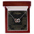 A Gift For Daughter Interlocking Hearts Necklace - Feel My Love
